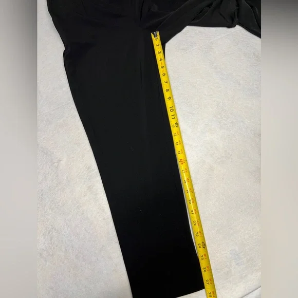 Carolina Belle Montreal Women’s Size 10 Elastic Waist Black Pants - Picture 4 of 7